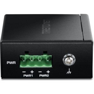 TRENDnet TI-IG219 95-watt Industrial Gigabit PoE+ Injector, IP50 rating